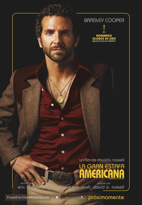 American Hustle - Spanish Movie Poster
