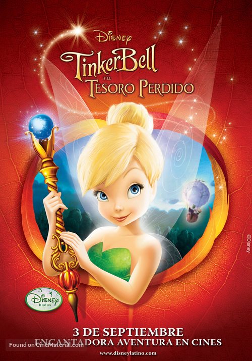 Tinker Bell and the Lost Treasure - Argentinian Movie Poster