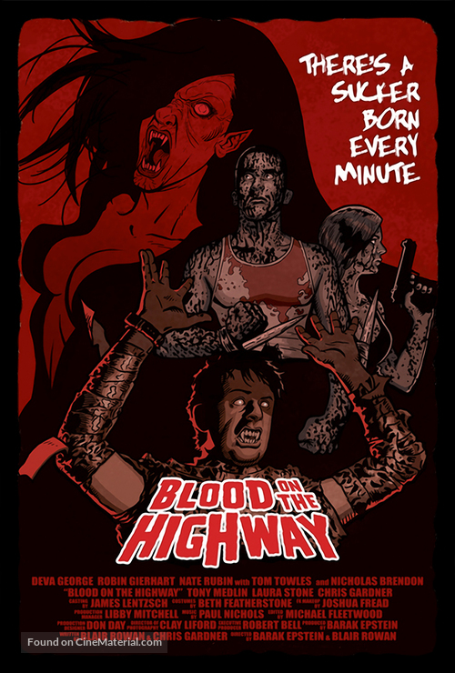 Blood on the Highway - Movie Poster