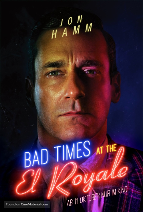 Bad Times at the El Royale - German Movie Poster