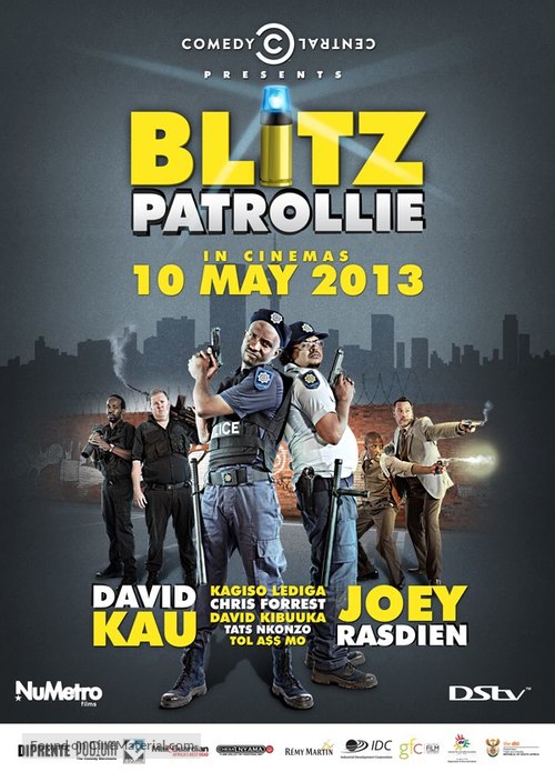 Blitz Patrollie - South African Movie Poster