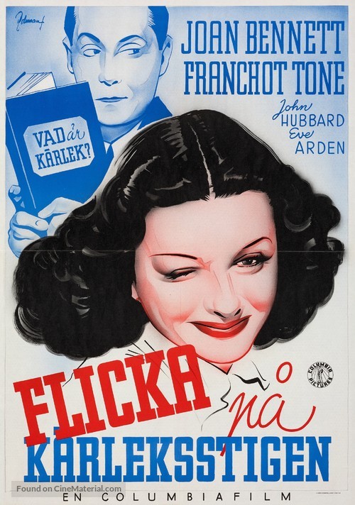 She Knew All the Answers - Swedish Movie Poster