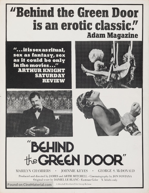 Behind the Green Door - poster