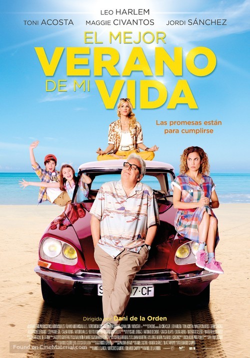 El mejor verano de mi vida - Spanish Movie Poster