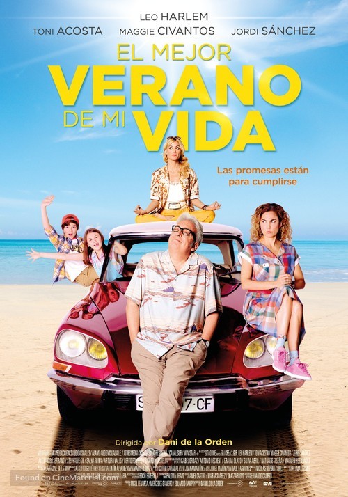 El mejor verano de mi vida - Spanish Movie Poster