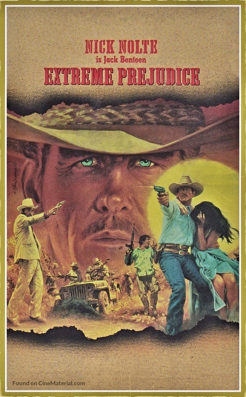 Extreme Prejudice - VHS movie cover