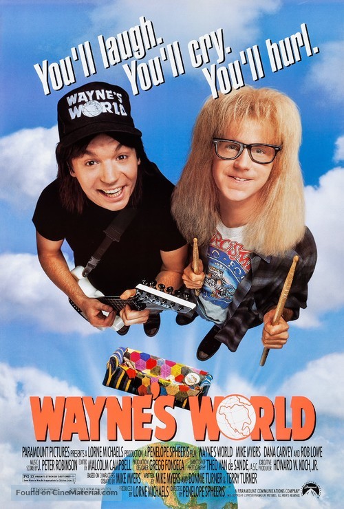 Wayne&#039;s World - Movie Poster