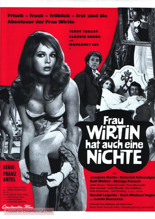 Frau Wirtin hat auch eine Nichte - Austrian Movie Poster