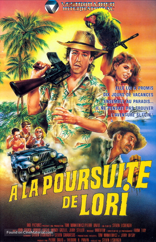 Hot Pursuit - French VHS movie cover