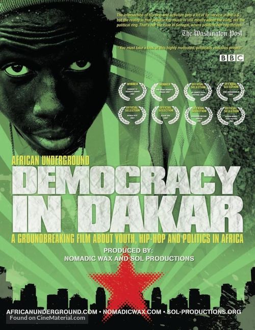 African Underground: Democracy in Dakar - Movie Poster