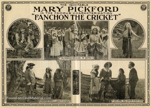 Fanchon, the Cricket - poster