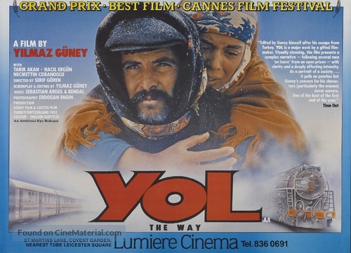 Yol - British Movie Poster