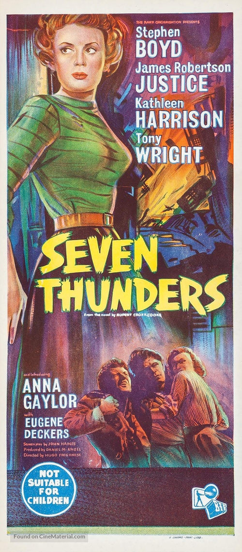 Seven Thunders - Australian Movie Poster