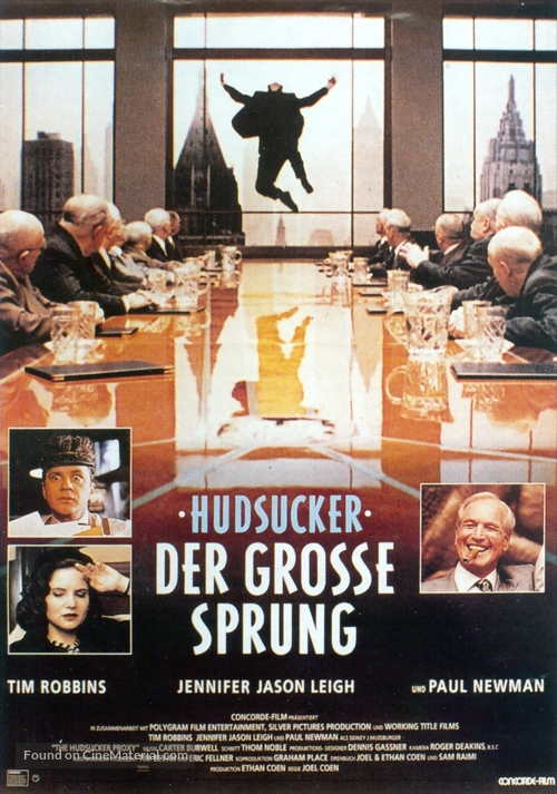 The Hudsucker Proxy - German Movie Poster