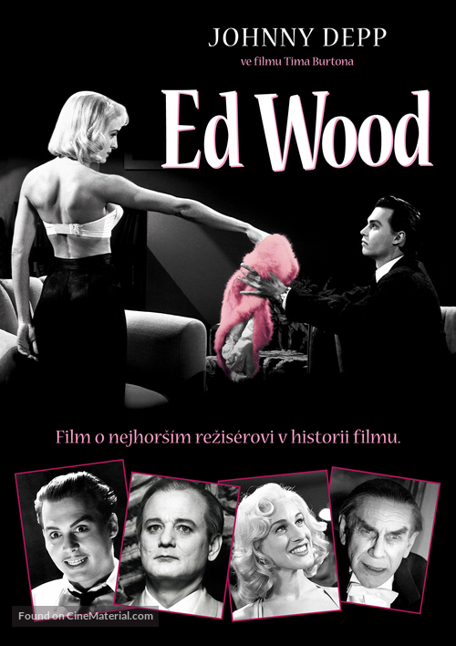 Ed Wood - Slovak DVD movie cover