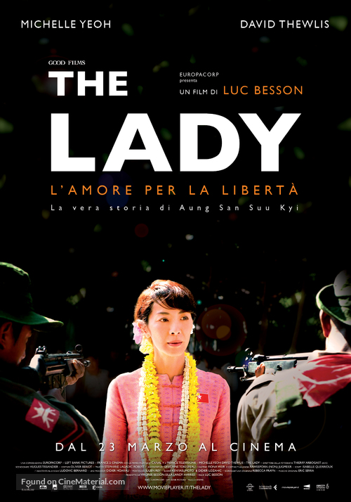 The Lady - Italian Movie Poster