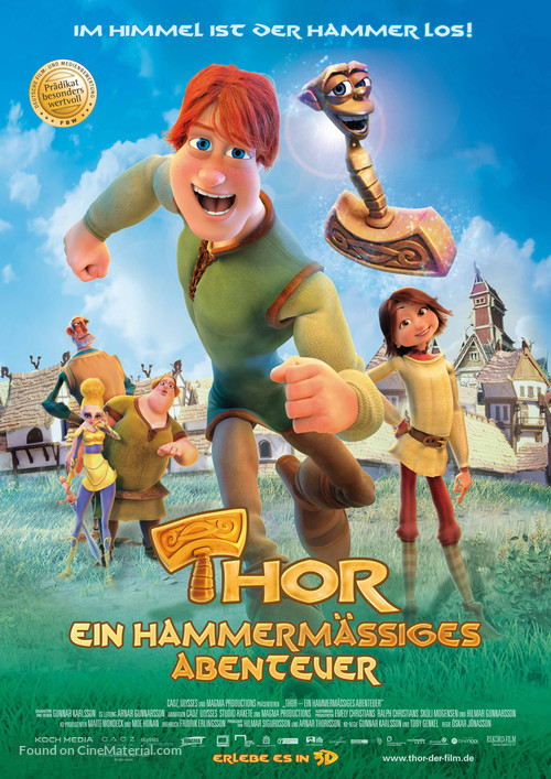 Hetjur Valhallar - &THORN;&oacute;r - German Movie Poster