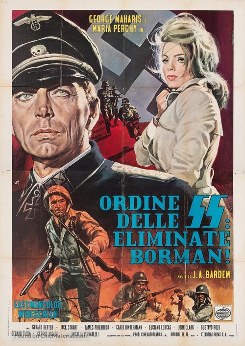 El &uacute;ltimo d&iacute;a de la guerra - Italian Movie Poster