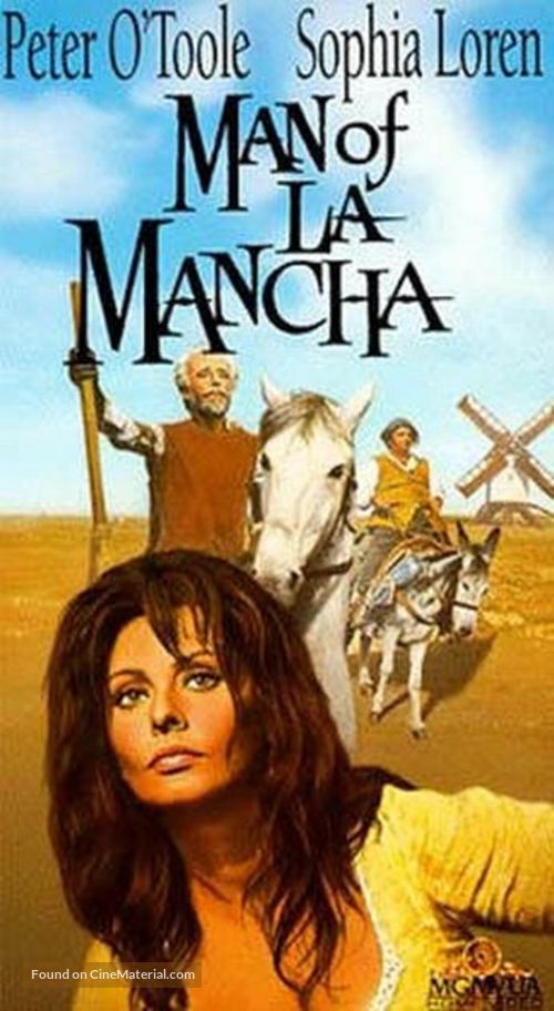 Man of La Mancha - VHS movie cover