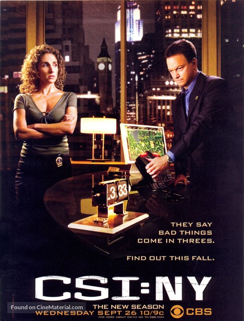 &quot;CSI: NY&quot; - Movie Poster