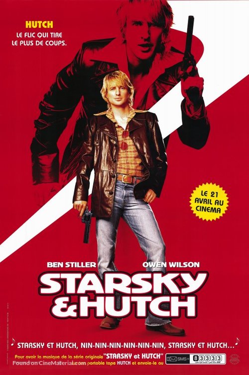 Starsky and Hutch - French Movie Poster