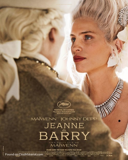 Jeanne du Barry - Spanish Movie Poster