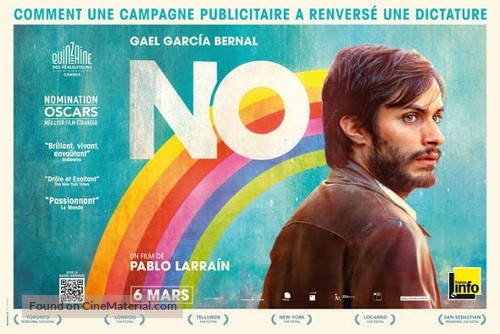 No - French Movie Poster