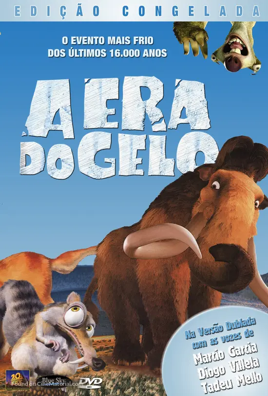 Ice Age 02 Portuguese Dvd Movie Cover Ice Age 02 Portuguese Dvd Movie Cover