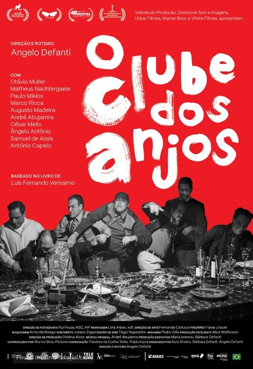 O Clube dos Anjos - Brazilian Movie Poster