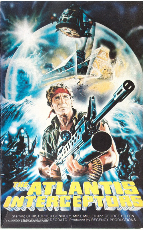 I predatori di Atlantide - Finnish VHS movie cover