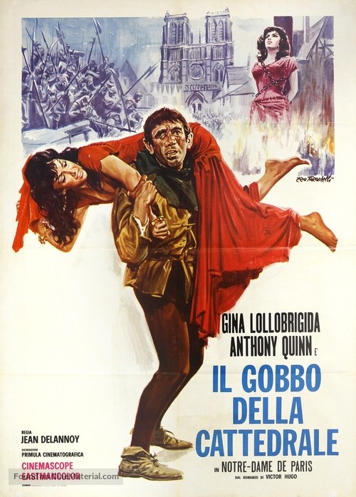 Notre-Dame de Paris - Italian Movie Poster