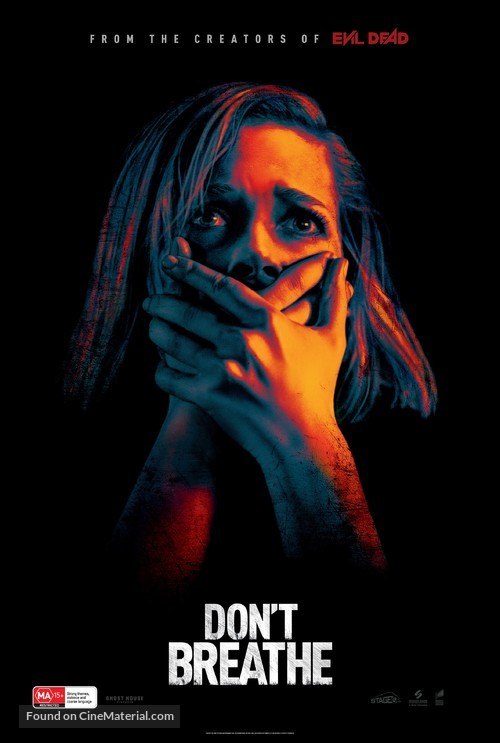 Don&#039;t Breathe - Australian Movie Poster