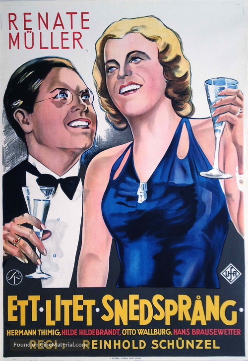 Viktor und Viktoria - Swedish Movie Poster