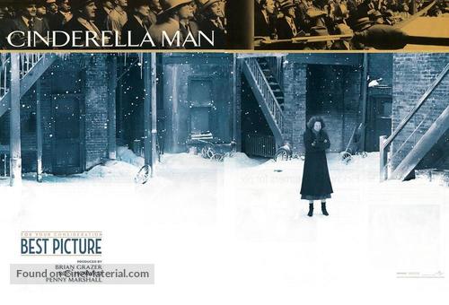 Cinderella Man - For your consideration movie poster