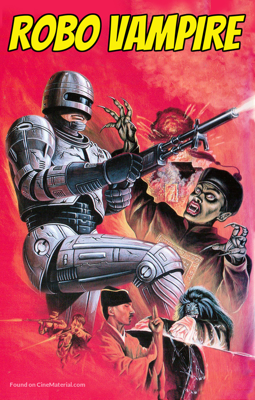 Robo Vampire - VHS movie cover