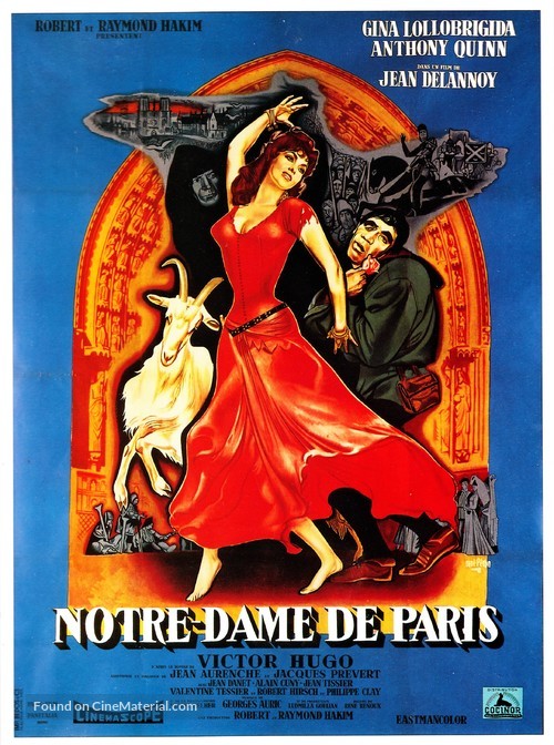 Notre-Dame de Paris - French Movie Poster