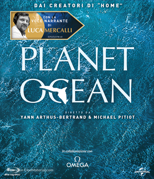 Planet Ocean - Italian Blu-Ray movie cover