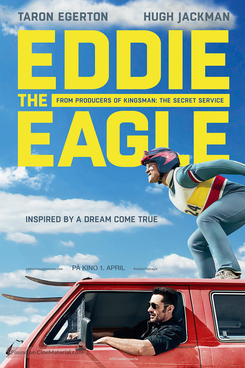 Eddie the Eagle - Norwegian Movie Poster