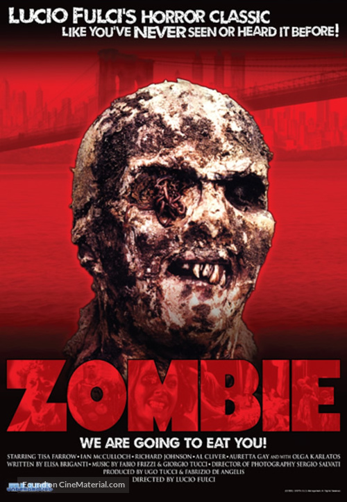 Zombi 2 - Video release movie poster
