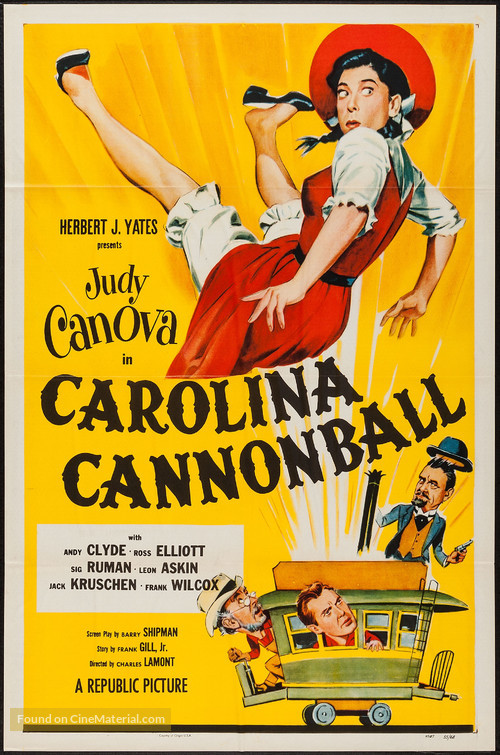 Carolina Cannonball - Movie Poster