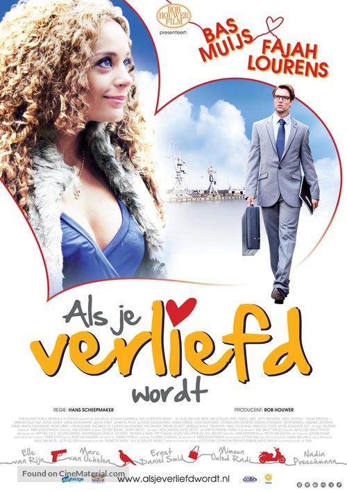 Als Je Verliefd Wordt - Dutch Movie Poster