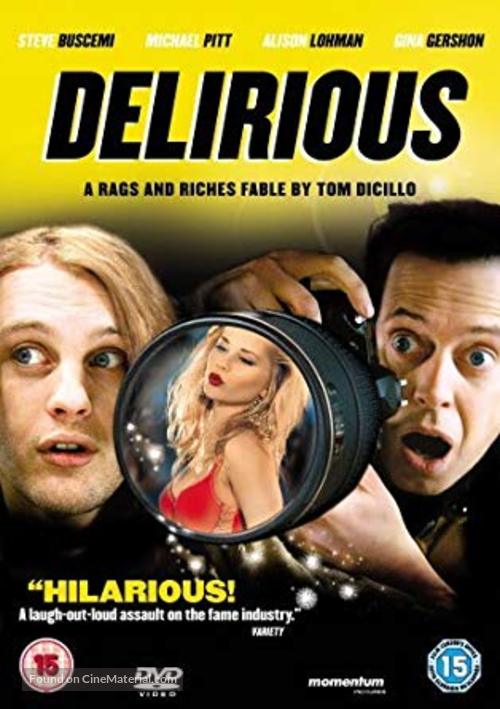 Delirious - British DVD movie cover