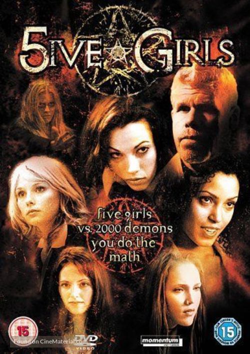 5ive Girls - Brazilian Movie Poster