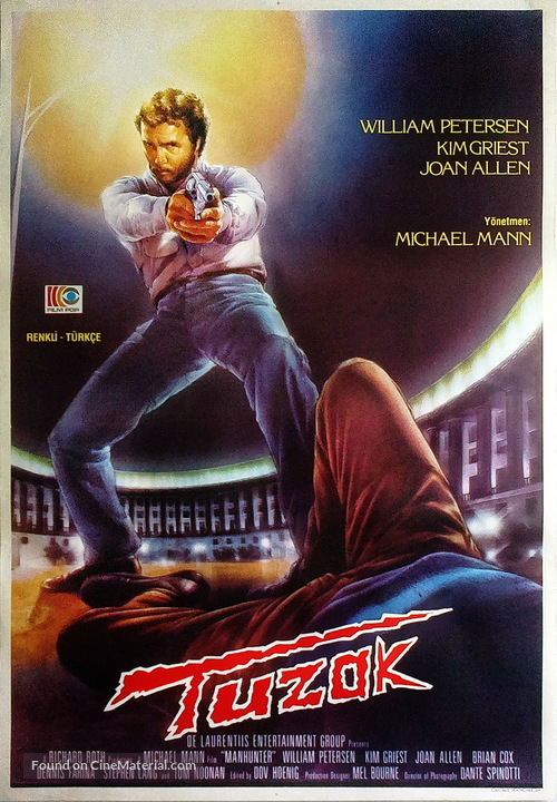 Manhunter - Turkish Movie Poster