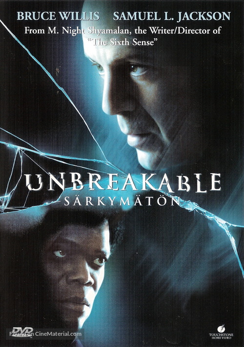 Unbreakable - Finnish Movie Cover