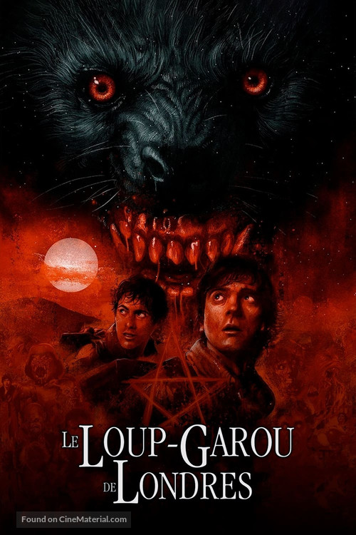 An American Werewolf in London - French Movie Cover