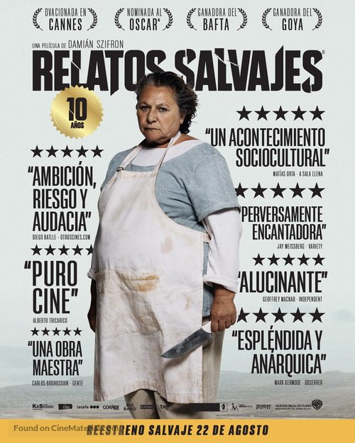 Relatos salvajes - Argentinian Re-release movie poster