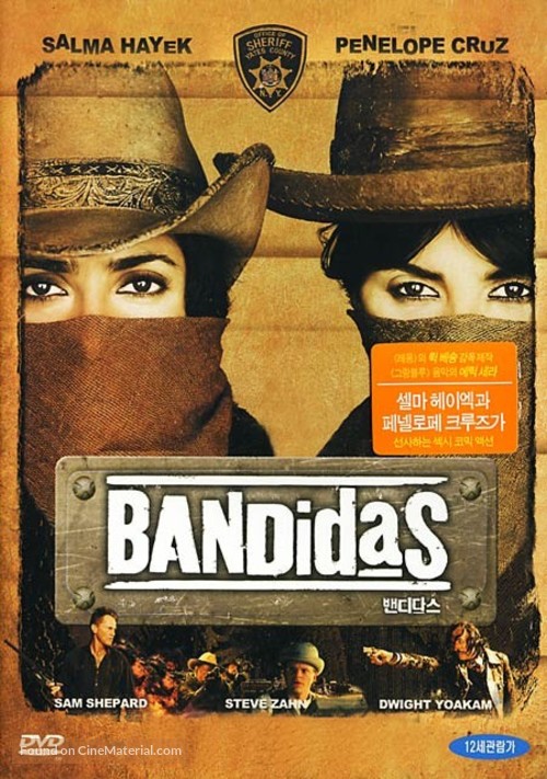 Bandidas - South Korean DVD movie cover