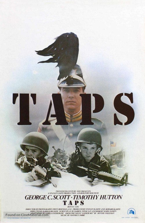 Taps - Belgian Movie Poster