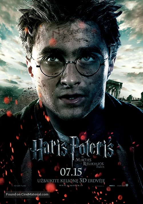 Harry Potter and the Deathly Hallows - Part 2 - Lithuanian Movie Poster